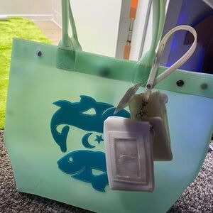 DEADSTOCK y2k jelly zodiac tote